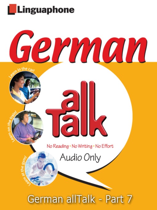 Title details for German All Talk, Part 7 by Barbara Weber - Available